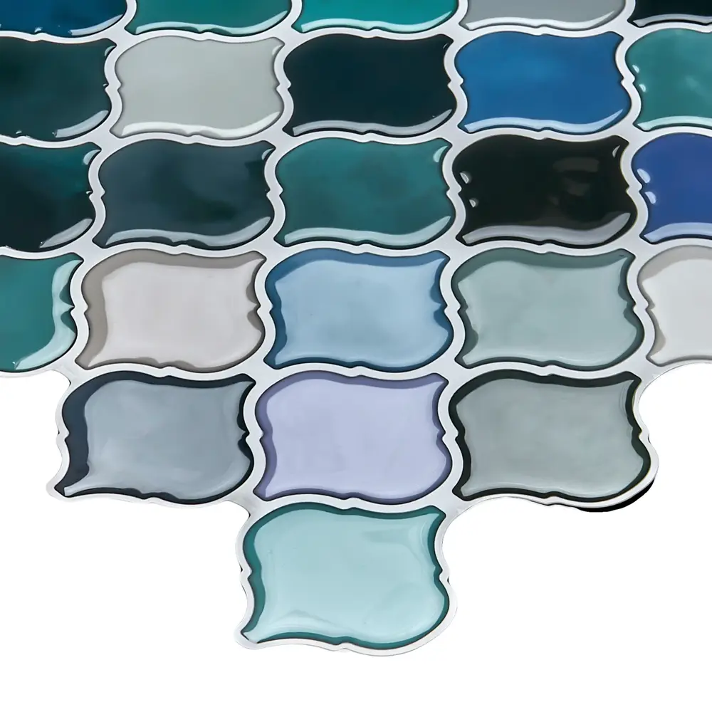 Santreyd Мозаика: самоклеящиеся панели тёмно-зелёные 300x300 мм 89379616 STLM-1372661 - Вид №1