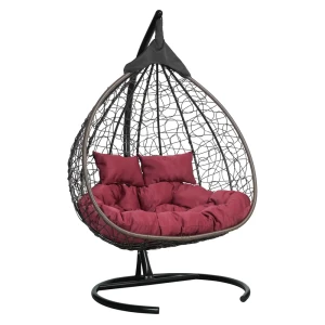 91628568 Кресло подвесное Laura outdoor FIS 304 Fisht 2-х местное до 160 кг коричневый STLM-1519910