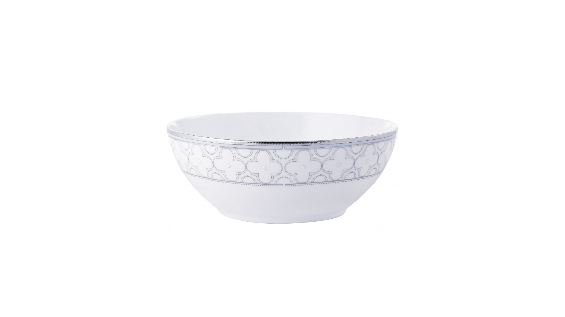 10651596 Noritake Сервиз столовый Noritake "Трефолио,платиновый кант" 6/20 Фарфор костяной  - Вид №2