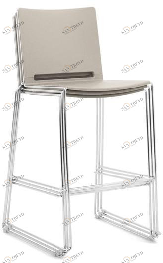 Arte & D Барный стул на санках с подставкой для ног Kubika C1514 v