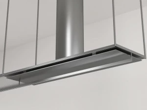 Boffi Островная вытяжка из нержавеющей стали и стекла со встроенным освещением Open