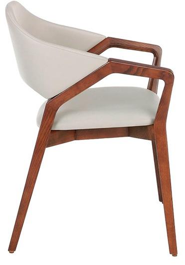 Angel Cerdá Стул из кожзаменителя с подлокотниками New chair 4068 ach17090 Angel Cerda - Вид №1