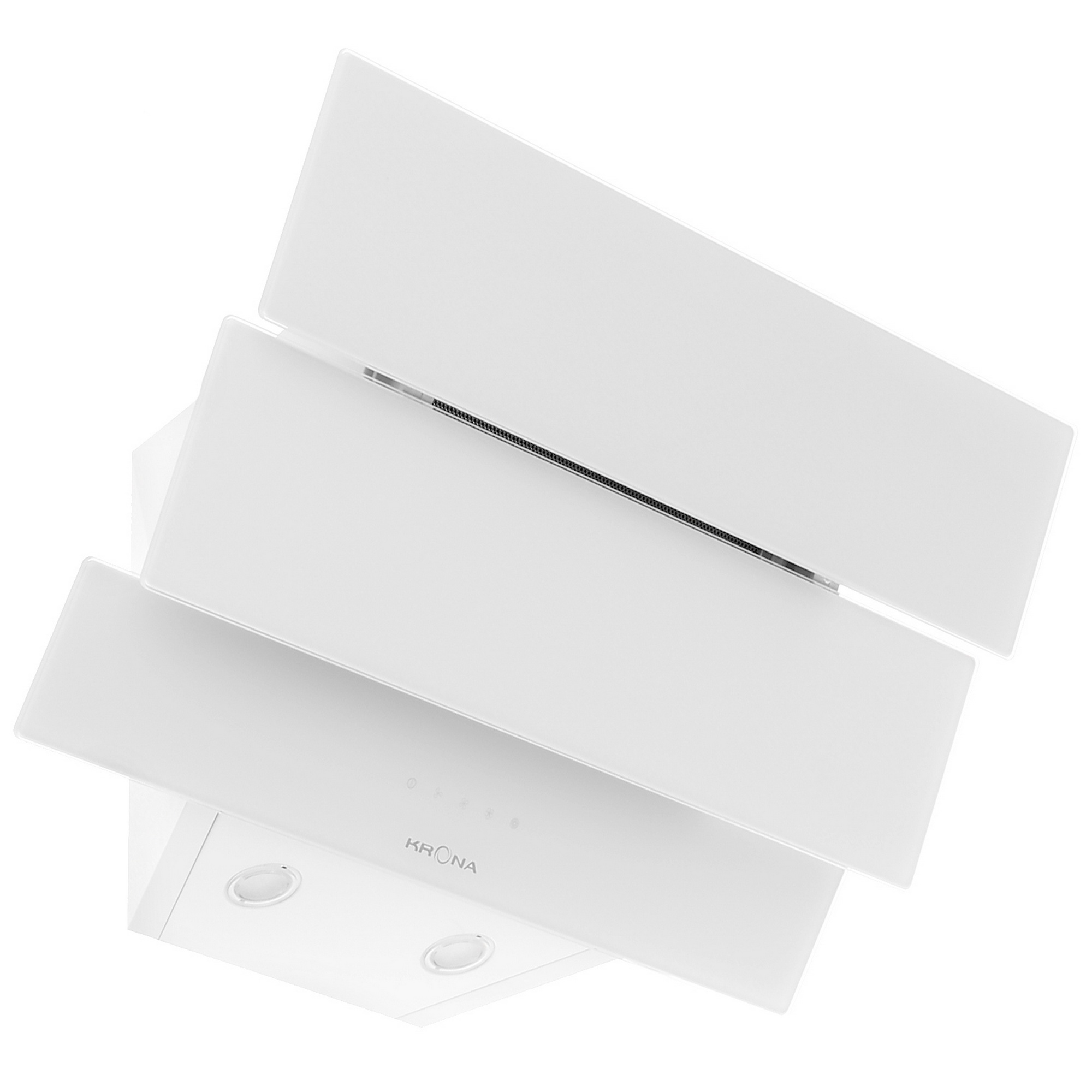 5304626 Вытяжка наклонная KRONA AURORA 600 white S белый/белый STDN-0106755