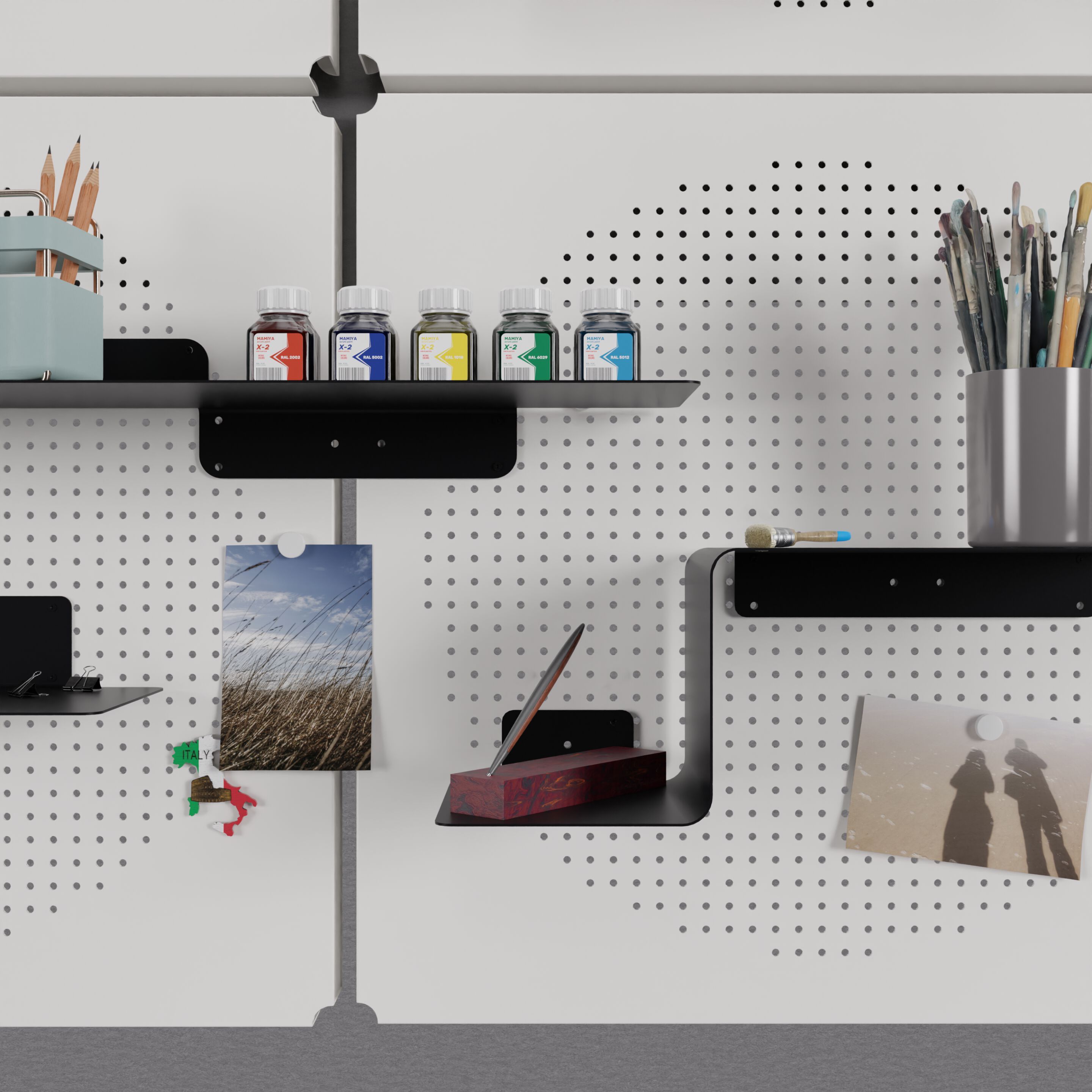 Магнитная полка из листового металла Ob-Jack Nora ARCH-00070585 - Вид №10