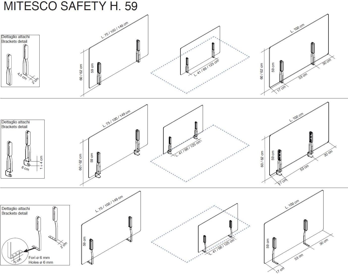 Caimi Brevetti Перегородки скамейки из прозрачного метакрилата Snowsound technology sun-id-1374562 - Вид №6