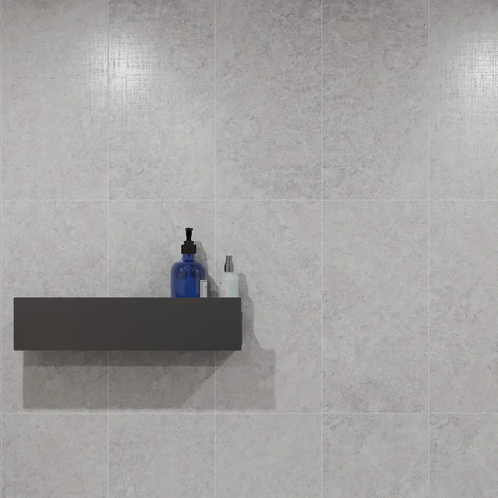 Настенная плитка Axima Лац 30x60 см 1.62 м² матовая цвет светло-серый STLM-2017003