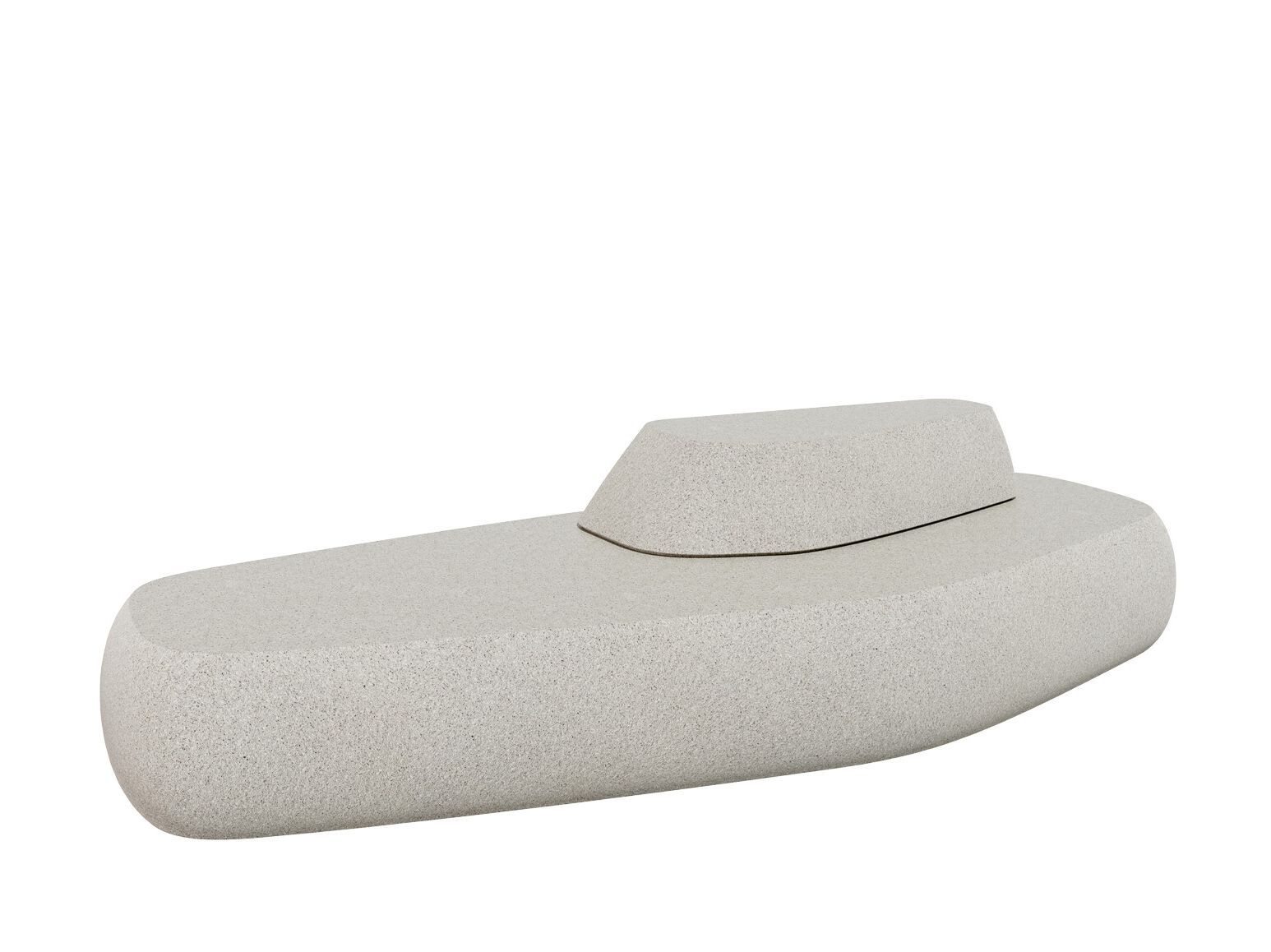 Бетонная скамья со спинкой amop Ameno ARCH-00136625