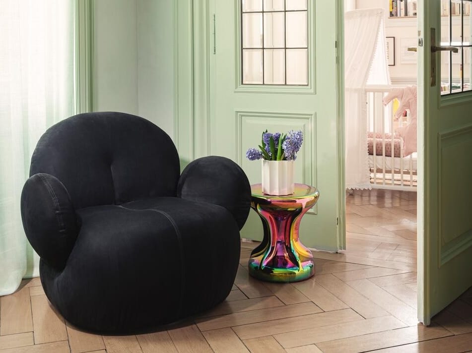 Тканевое кресло с подлокотниками Freifrau Nana ARCH-00047133 - Вид №7