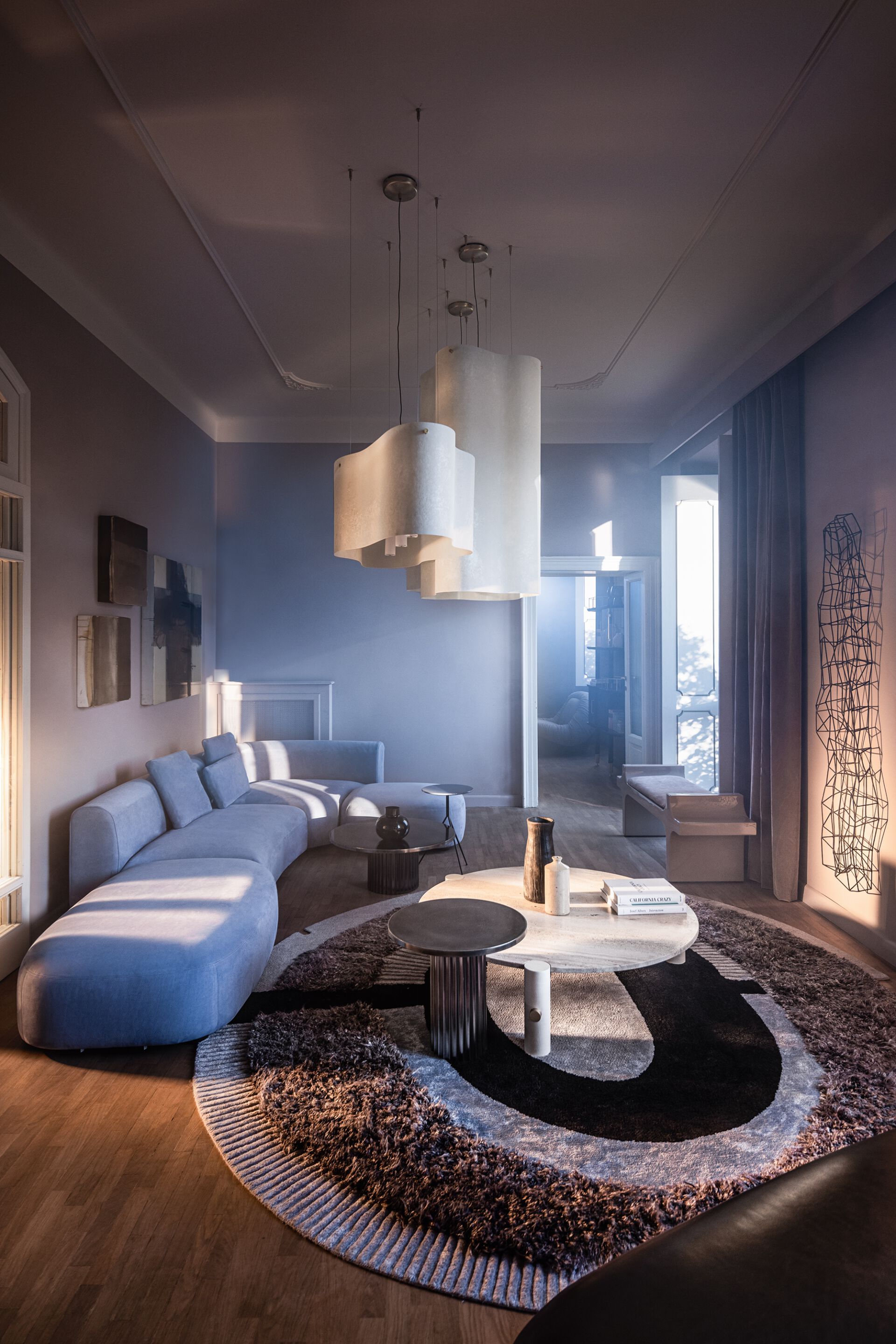 Кожаный модульный диван Baxter Clara ARCH-00053660 - Вид №6