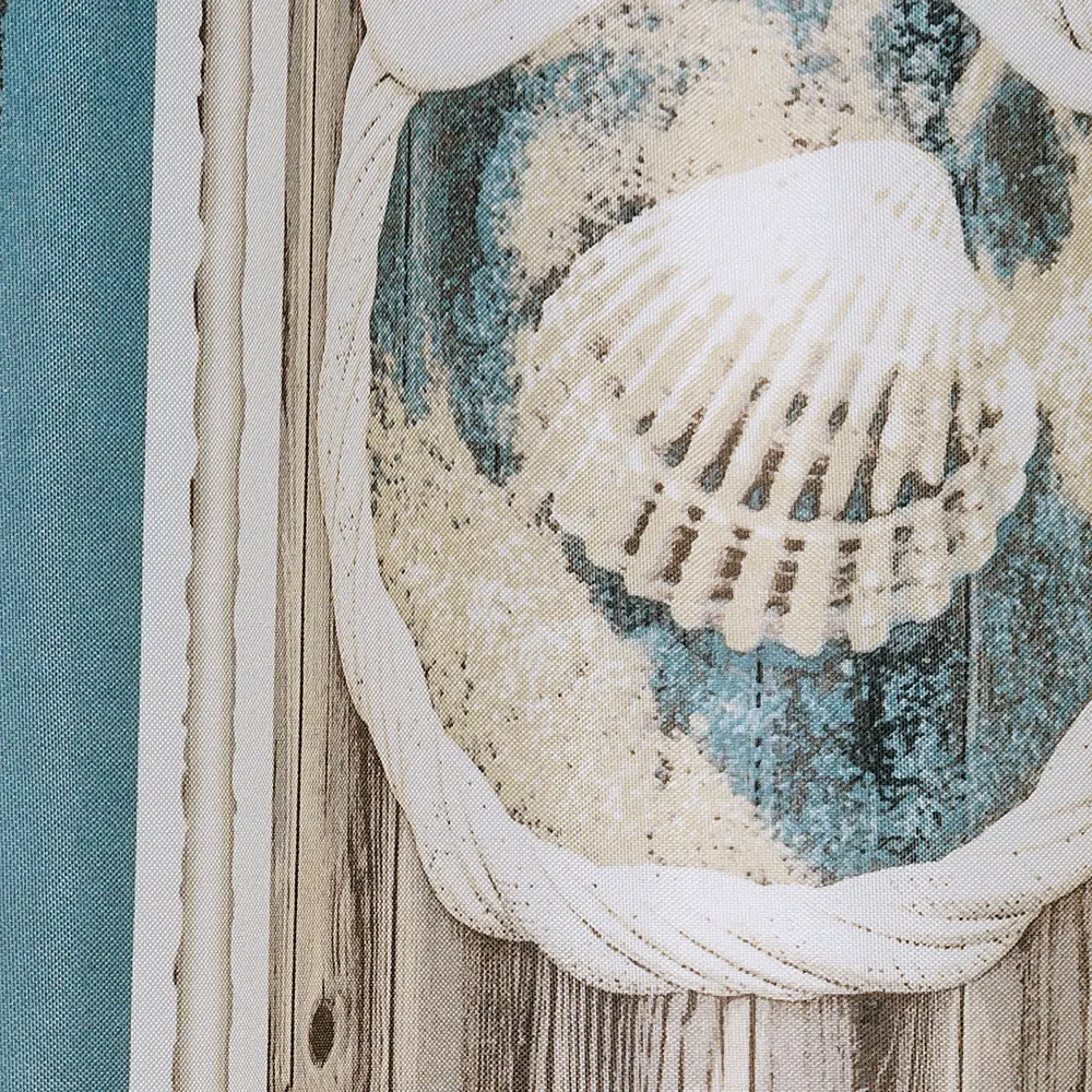 Штора для ванной SWENSA Beach 180×180 см - стильная защита от брызг 82068074 STLM-0018748 - Вид №2