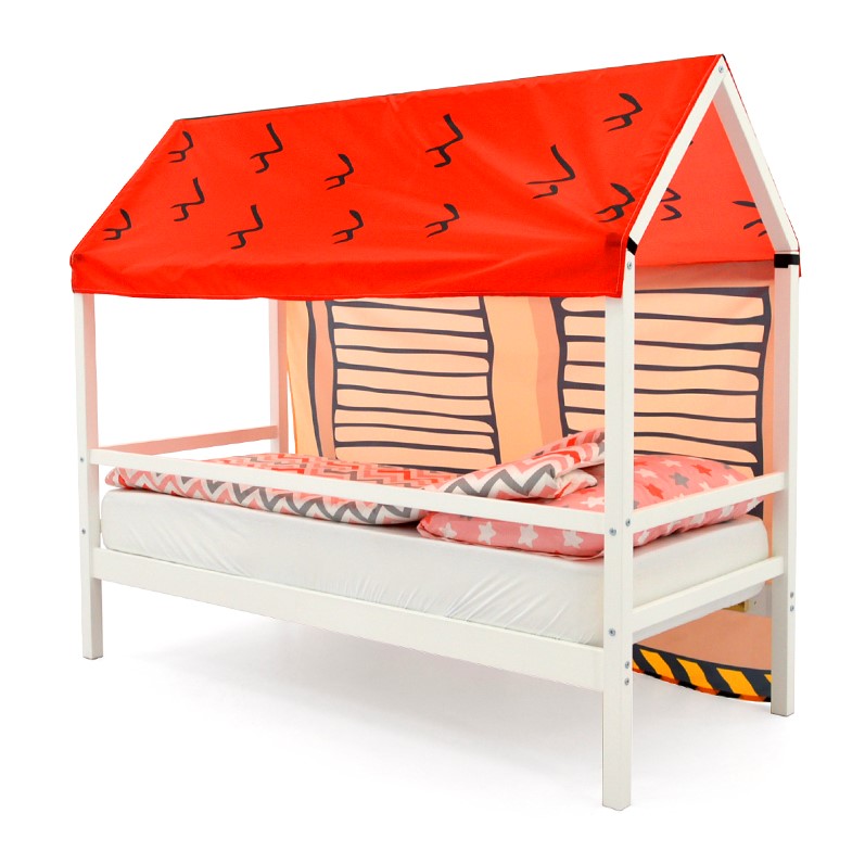 Накидка для кровати-домика Svogen игровая "Гараж" БЕЛЬМАРКО  00-3873210 Красный Santreyd  - Вид №2