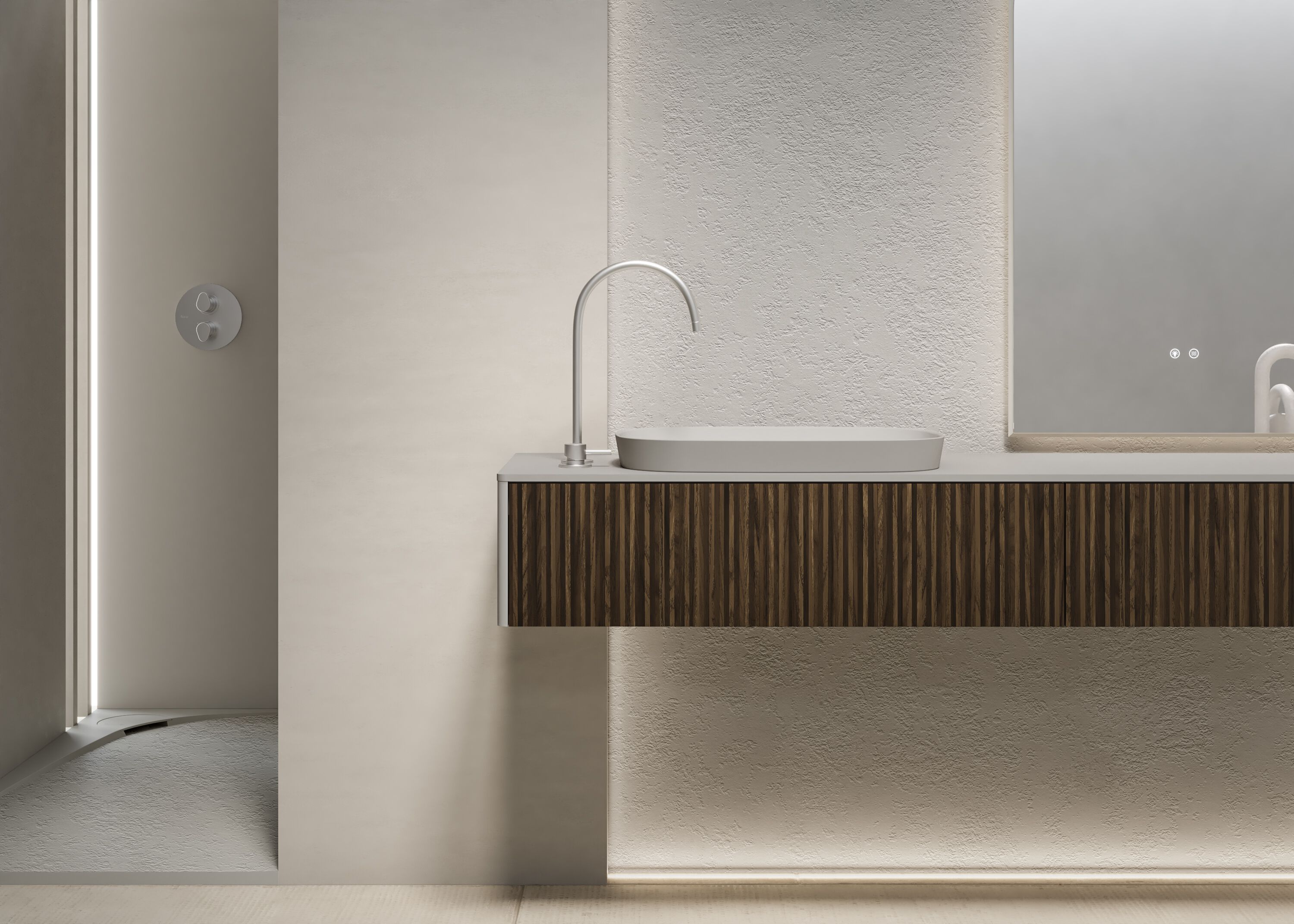 Подвесной умывальник с дверцами Fiora Influence ARCH-00119162 - Вид №3