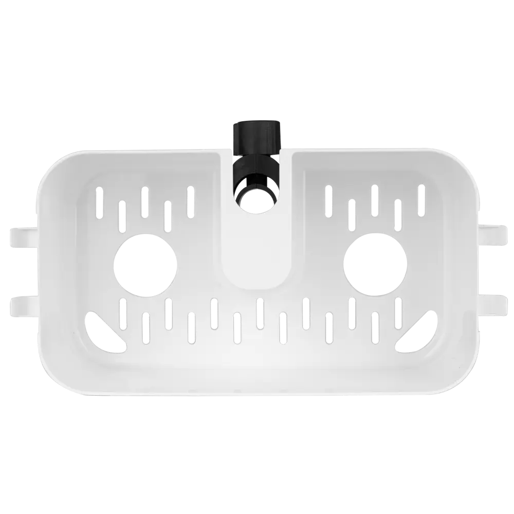 Полочка для душевой штанги Berossi Kniva цвет снежно-белый Kvina STLM-2007973 - Вид №4