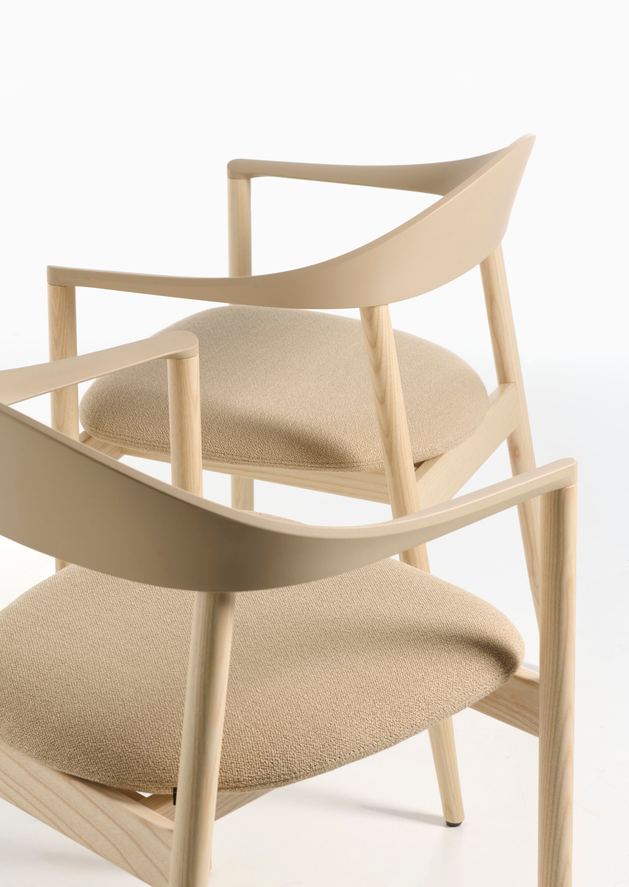Дубовый стул с подлокотниками Plank Монца ARCH-00037371 - Вид №8