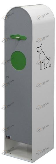 DIMCAR Контейнер для собачьих экскрементов из оцинкованной стали  G460 