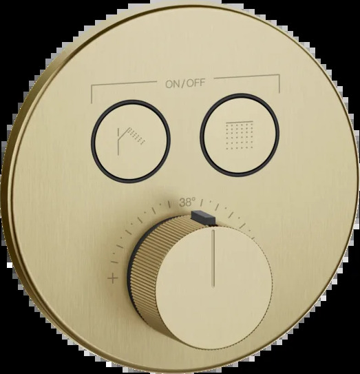 Смеситель для душа 38713 727 Gessi Hi-fi ЛАТУНЬ МАТОВАЯ PVD