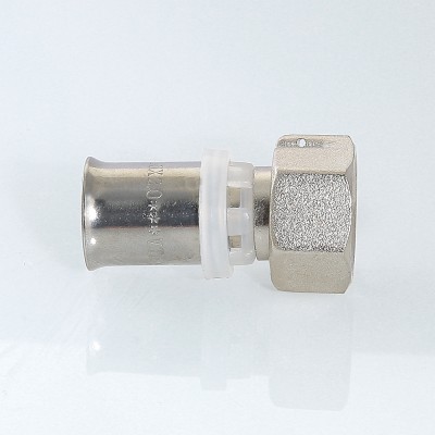 VTm.222.N.001604 Пресс-фитинг с накидной гайкой Valtec 16 мм х 1/2"  - Вид №4