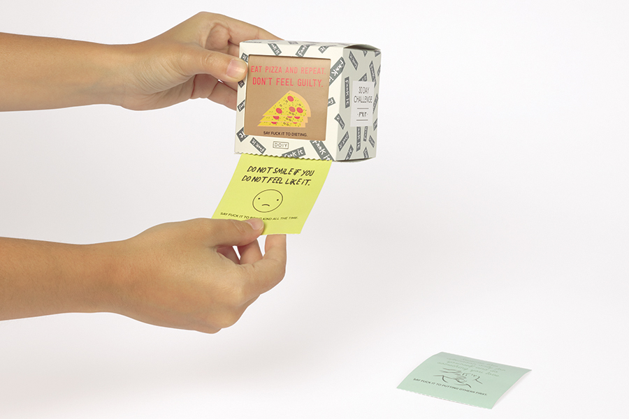 DYCHALFUE Игра «30 дней» f**k it Doiy  - Вид №3