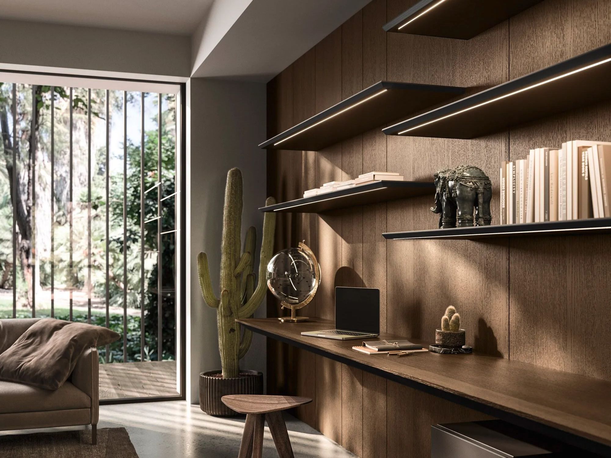 Деревянная обшивка Arrital BOISERIE PLANAR ARCH-00009046