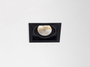 С порошковым покрытием алюминиевый квадратный светодиодный светильник