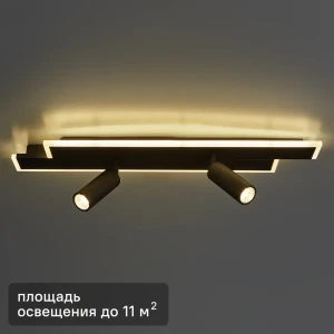 Светильник потолочный 20047SMA/02 цвет черный