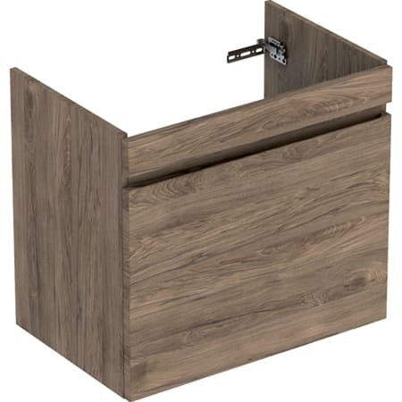 501.907.01.1 Шкафчик для раковины Geberit Renova Plan, с одним выдвижным ящиком и одним внутренним выдвижным ящиком Geberit  - Вид №18