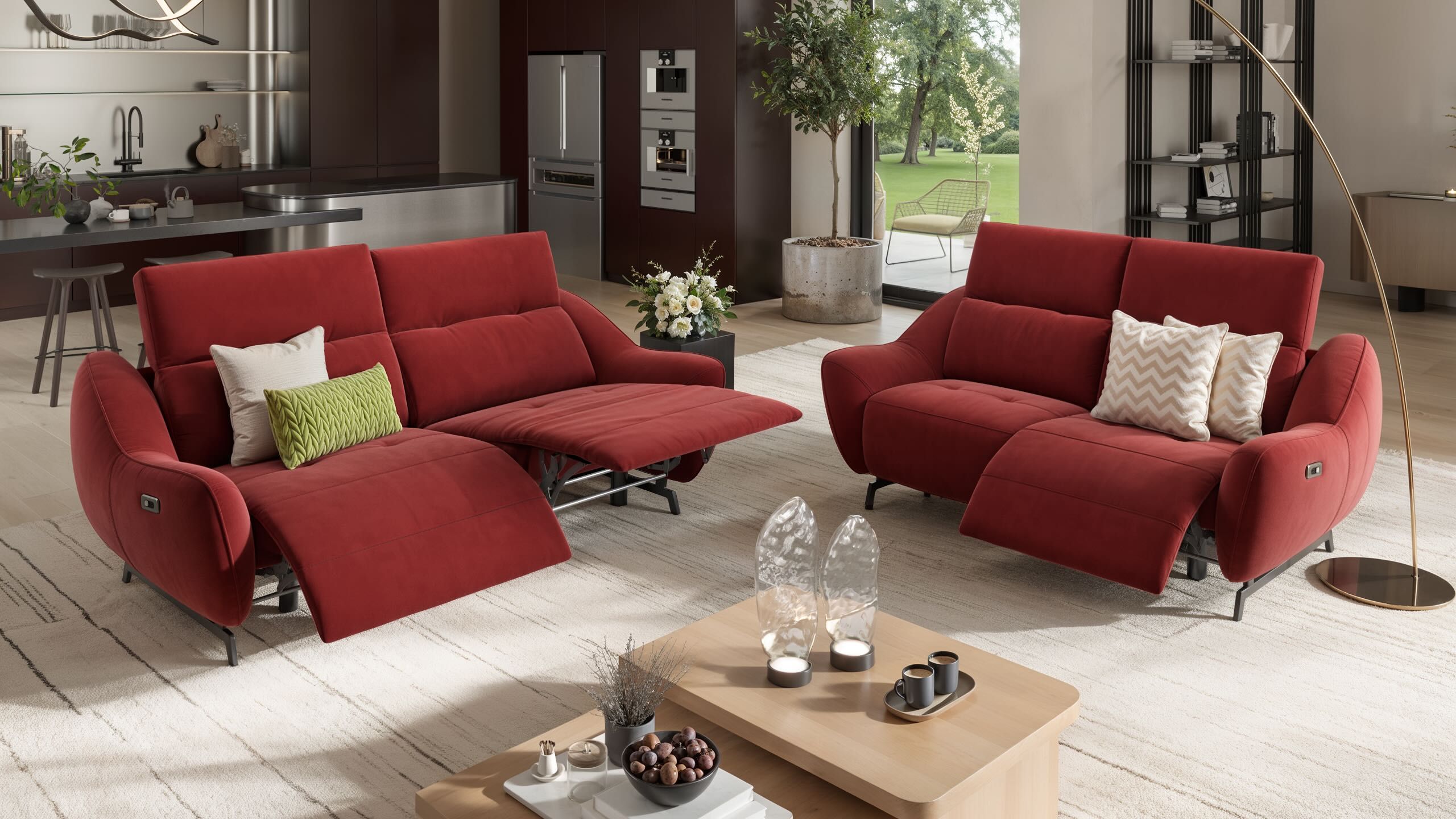 2-местный тканевый диван Sofanella ARCH-00150937 - Вид №3