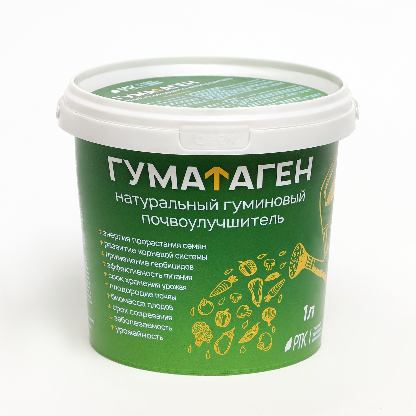 91083045 Удобрение гуминовое натуральное Гуматаген 1 л STLM-0475198 ТОРФЯНАЯ ПОЛЯНА