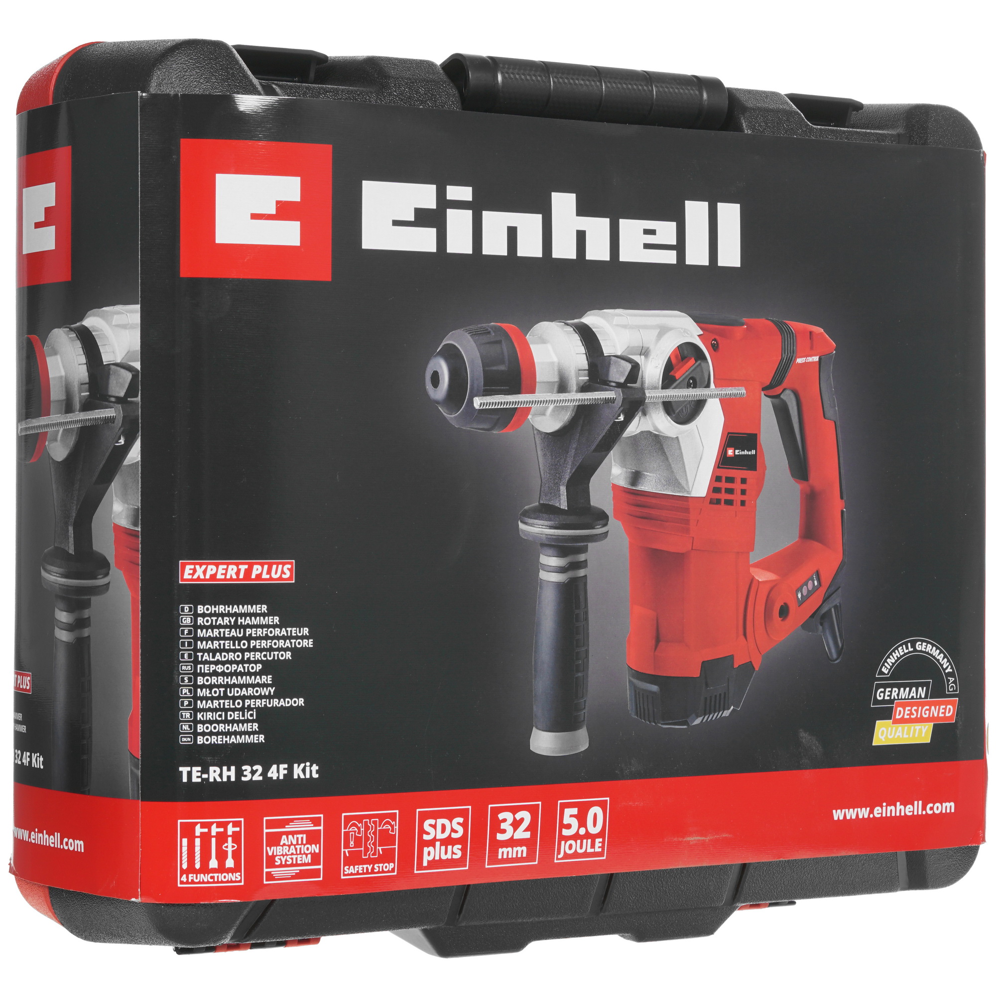 Перфоратор Einhell TE-RH 32 4F Kit 5322655 STDN-0075850 - Вид №8