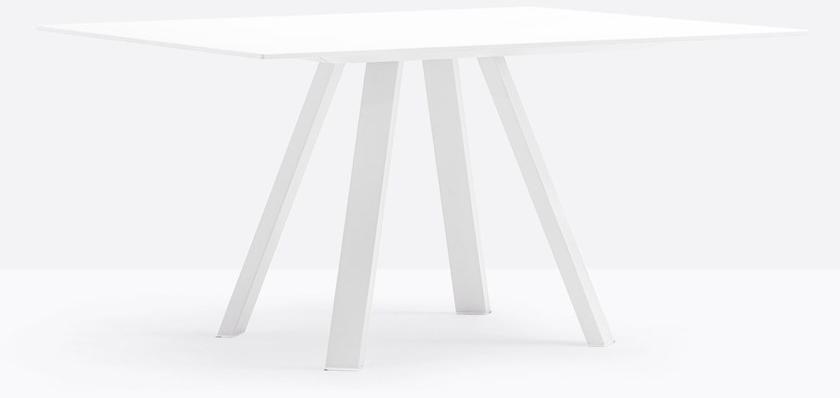 Pedrali Дизайн квадратного деревянного стола Arki-table Ark_139x139 - Вид №1