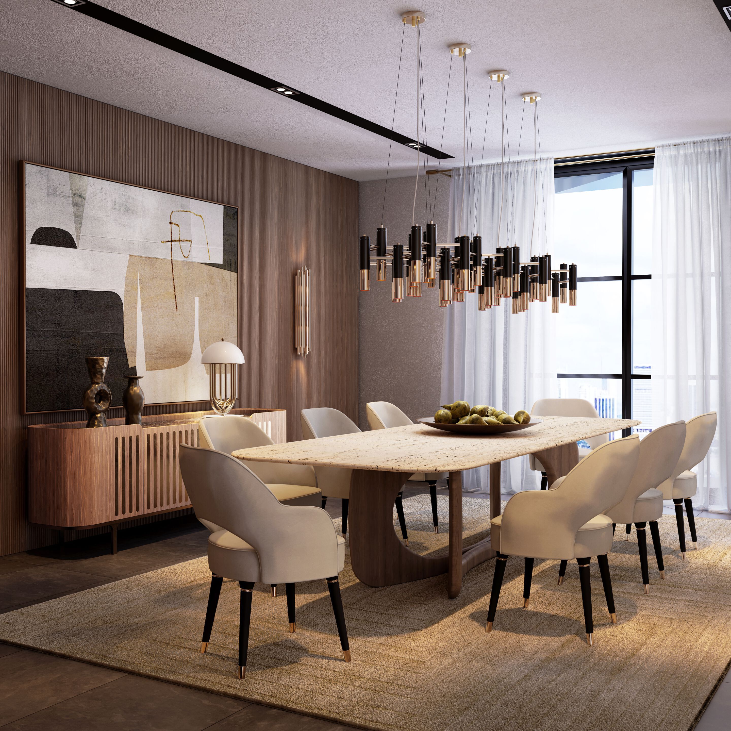 Латунный стол для гостиной Essential Home EERO ARCH-00063724 - Вид №7