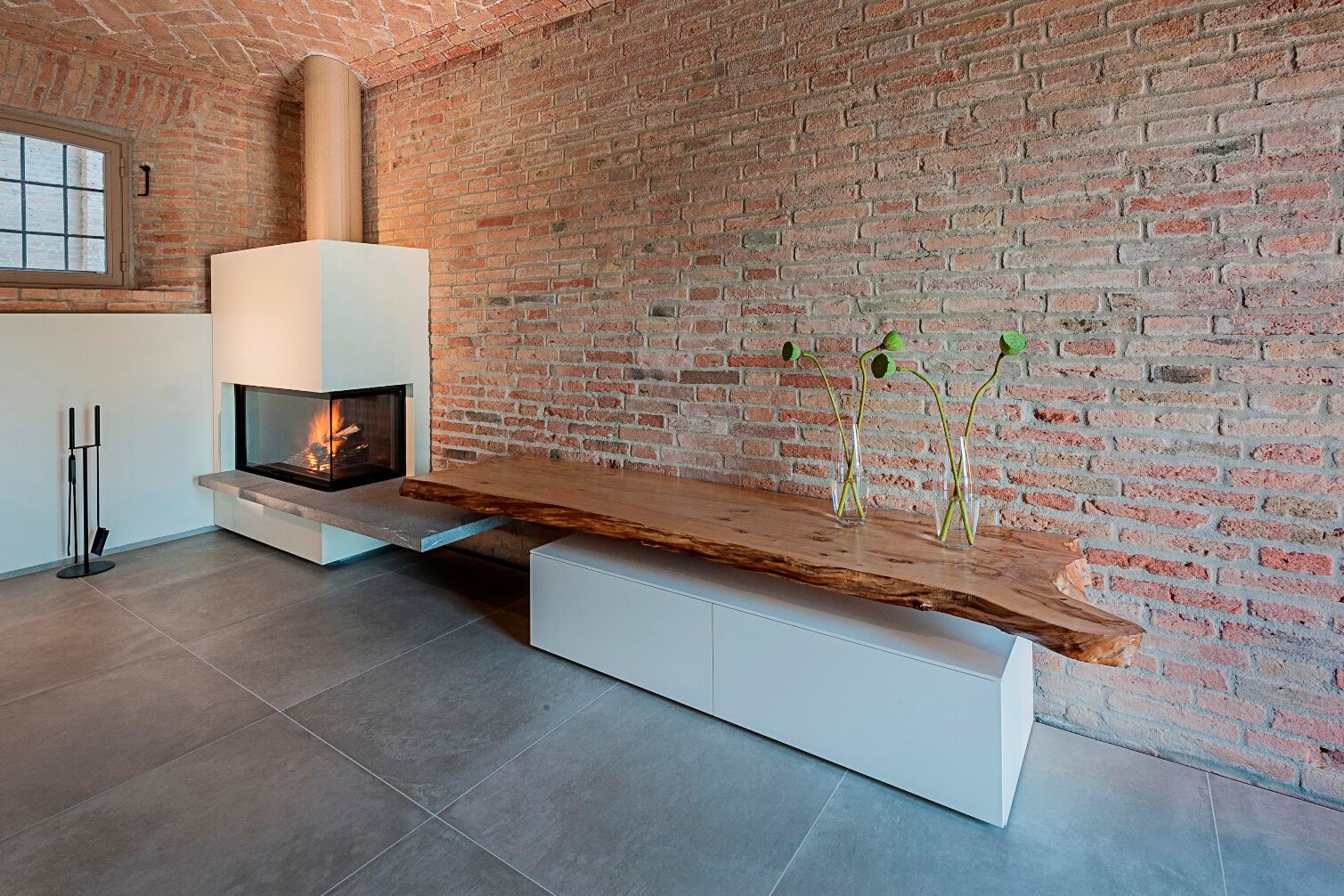 Стальной дровяной угловой камин RÜEGG RII ARCH-00078384 - Вид №7