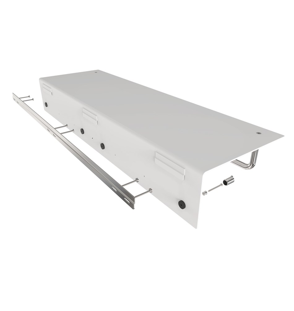 FROST Вешалка для верхней одежды UNU 600 » черная / полированная Алюминий / нержавеющая сталь Черный / полированный U4003-B  - Вид №3