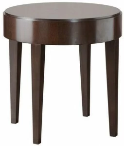 SELVA Круглый лакированный журнальный столик для гостиной  3703