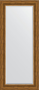 BY 3576 Зеркало с фацетом в багетной раме - травленая бронза 99 mm EVOFORM Exclusive