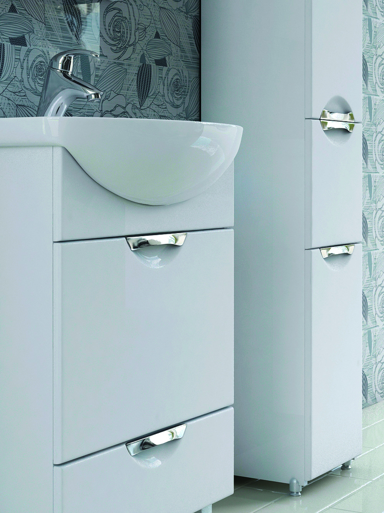 Тумба с раковиной Callao 600 (Балтика)600⨉300⨉830 мм белый Santreyd sun-id-664548 - Вид №2