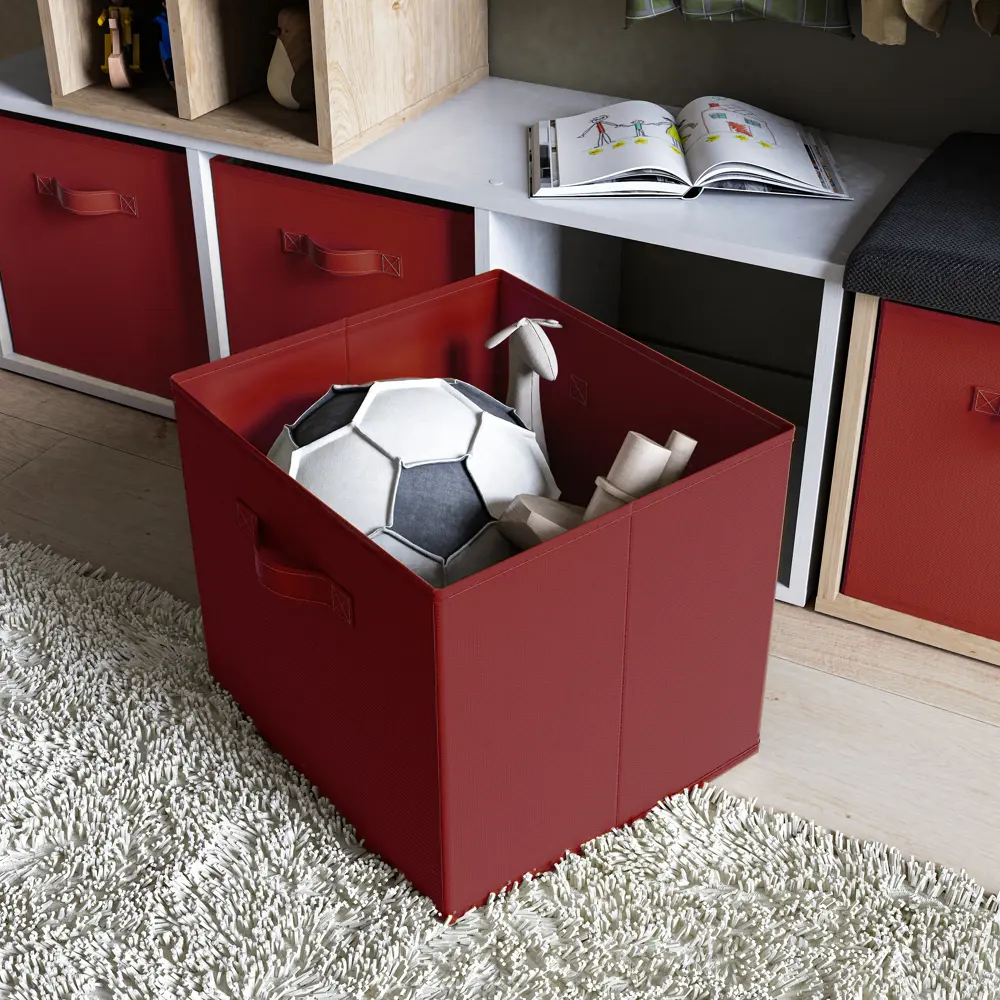 Короб Spaceo KUB для хранения — стильный органайзер без крышки 82658003 STLM-0032979