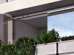 Metalglas Bonomi Система мобильных стеклянных панелей