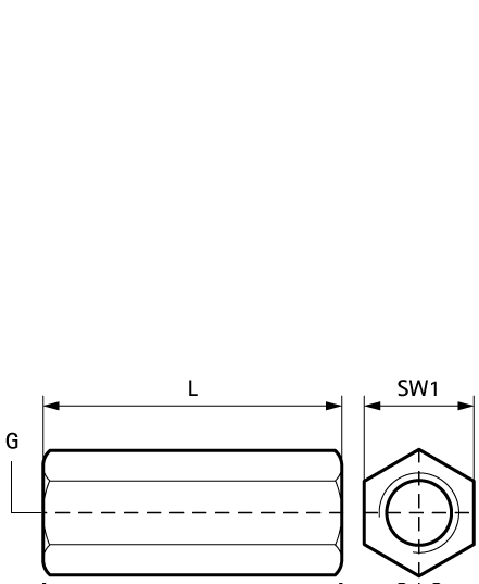6457625 BIS Соединительные муфты нерж. создание резьбового соединения walraven  - Вид №1