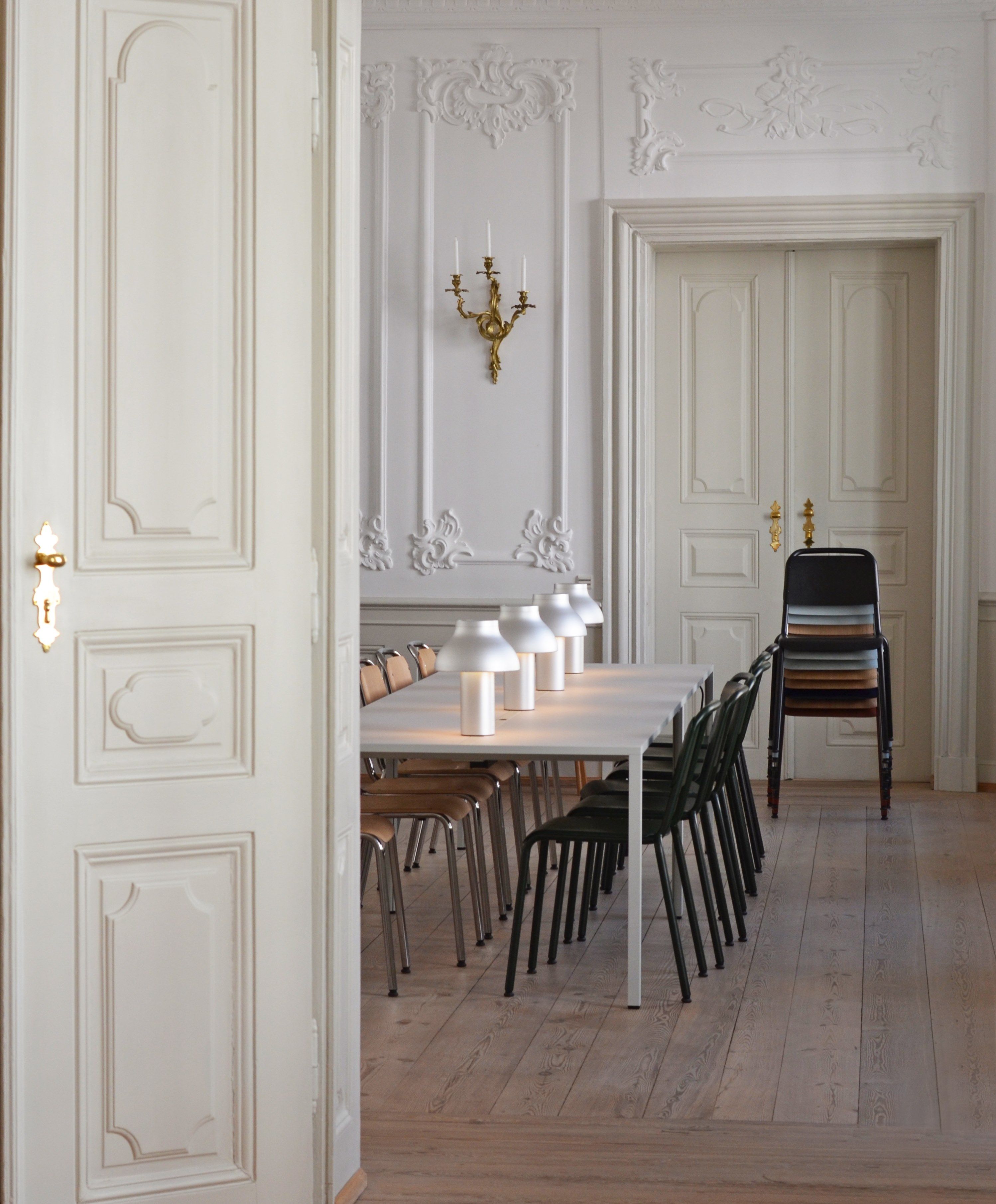 Прямоугольный алюминиевый стол с линолеумом Hay New Order ARCH-00085135 - Вид №10