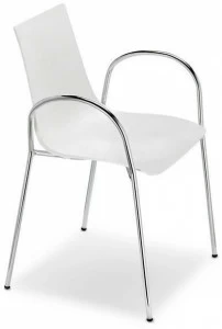 SCAB DESIGN Стул из технополимера с подлокотниками Zebra tecnopolimero