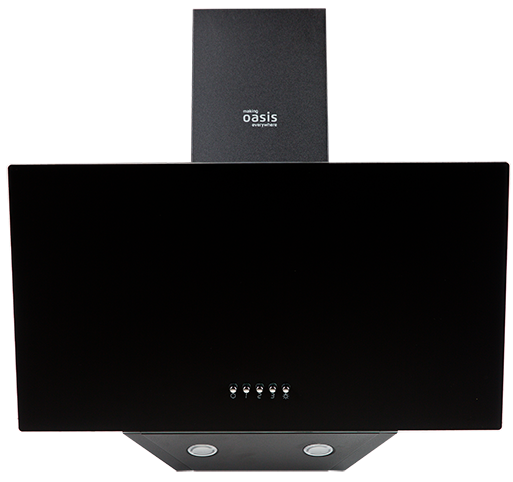 8198292 Вытяжка наклонная Oasis NP-60B (FR) черный/черный STDN-0113501 - Вид №2