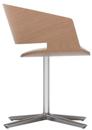 Andreu World Мягкое вращающееся кресло с 4-мя спицами Ronda So0465 - Вид №17