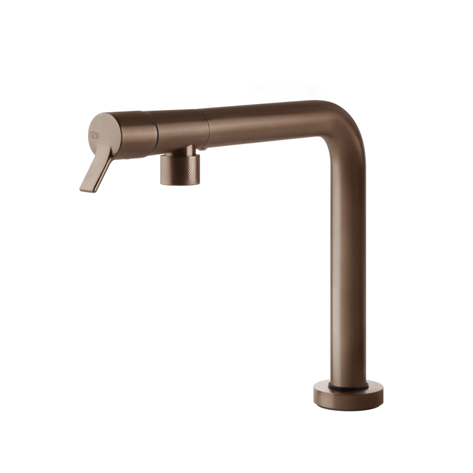 Смеситель для раковины 60071 708 Gessi Su&giu' МЕДНЫЙ МАТОВЫЙ PVD 60071708