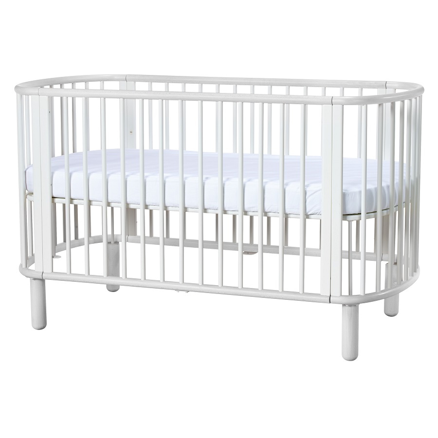 Кроватка Flexa Baby, белая, 88х145х75 см 801780140 - Вид №2