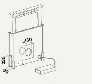 Falmec Съемный верхний колпак из нержавеющей стали Design+ sun-id-1376603 - Вид №9