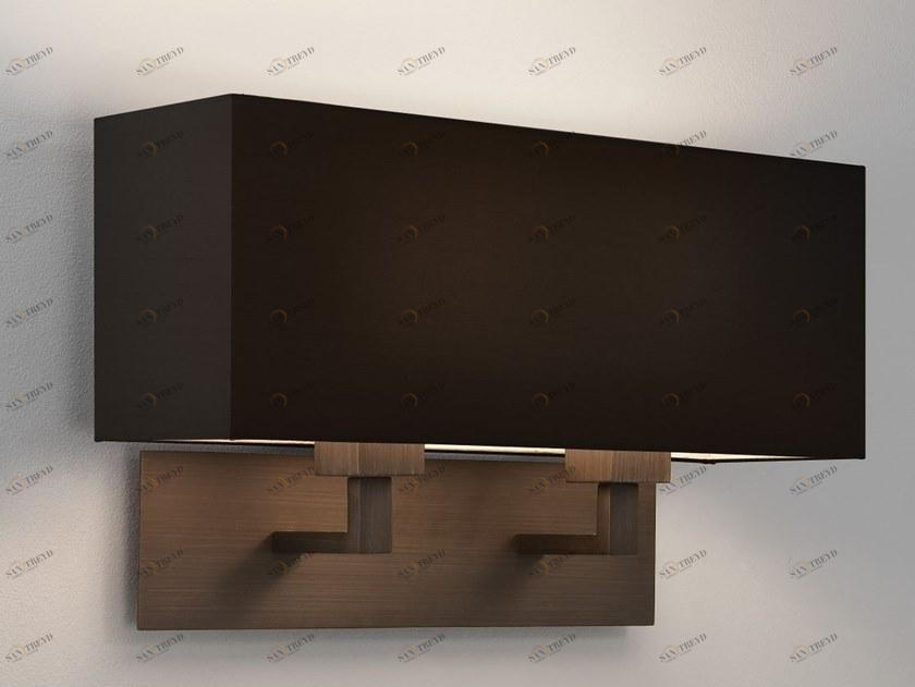 Astro Lighting Настенный светильник из стали и ткани Park lane sun-id-1431404