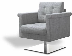 Felis Вращающееся кресло из ткани с подлокотниками Complements