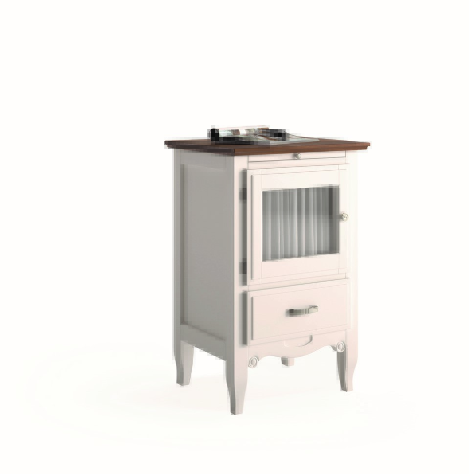 090567 Прикроватная тумба левосторонняя дверца Grupo Seys Fontana Santreyd - Вид №3