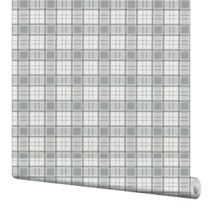 Обои флизелиновые Asc Wallpaper Maison серые геометрические 1.06 м 89427883